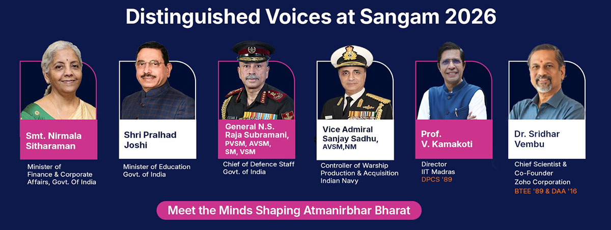 Distinguished Voices at Sangam 2026