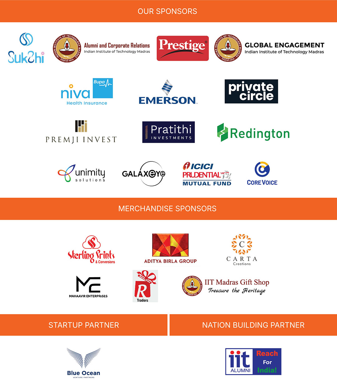 Our Sponsors
