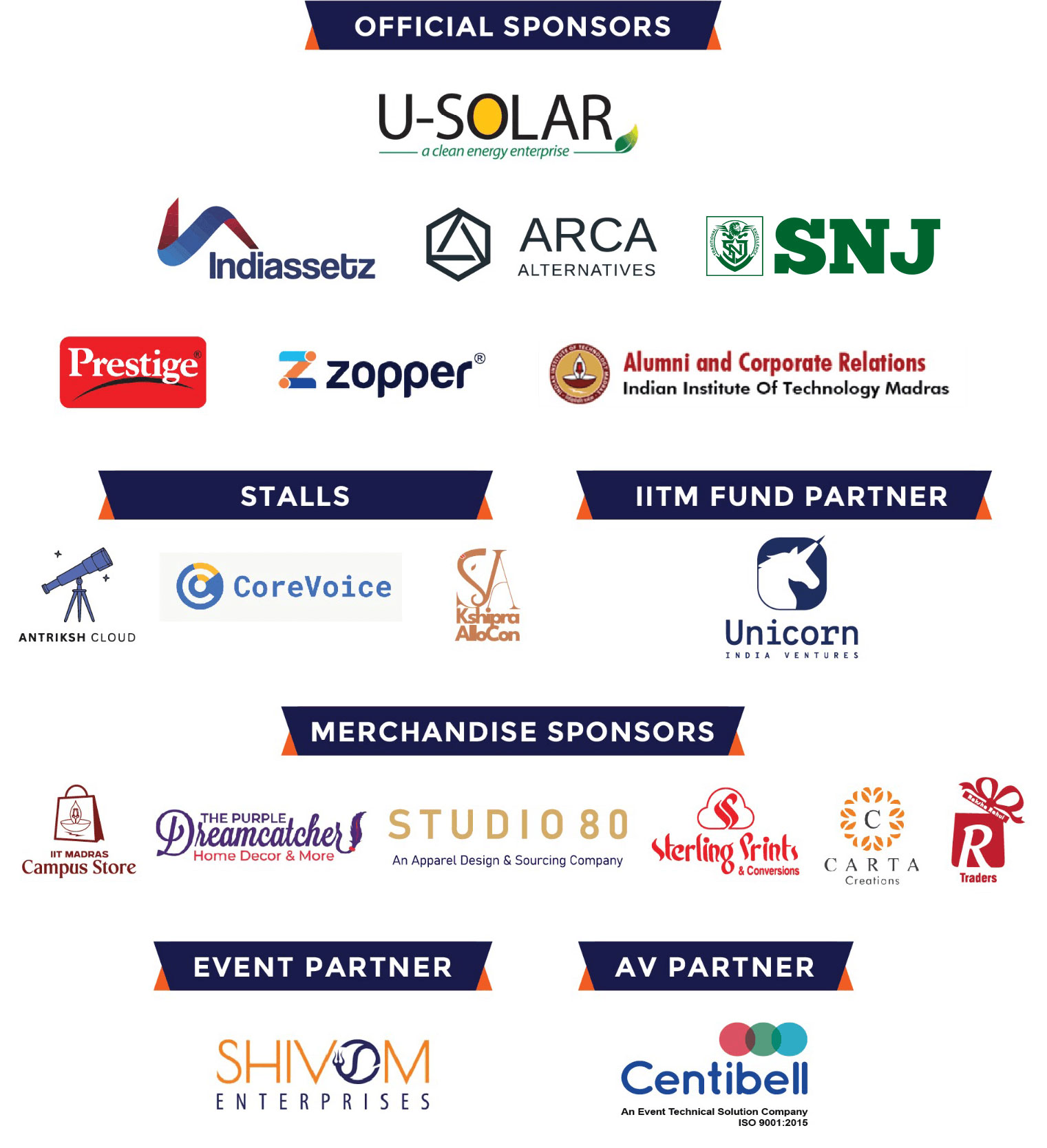 Our Sponsors